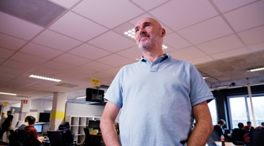 Portret: Vincent Hooft - docent ICT